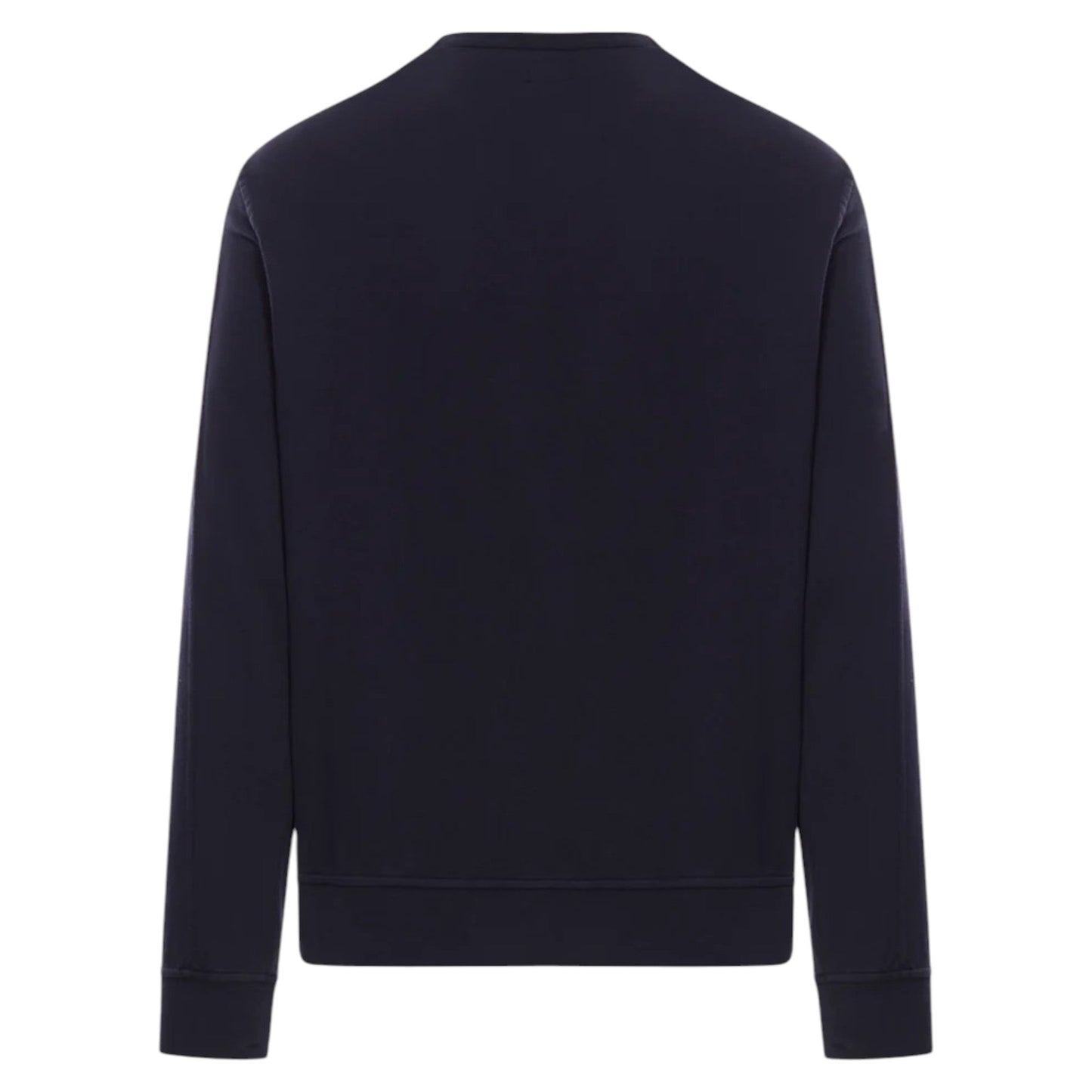 C.P. Company Diagonal Raised Light Fleece Navy Sweatshirt