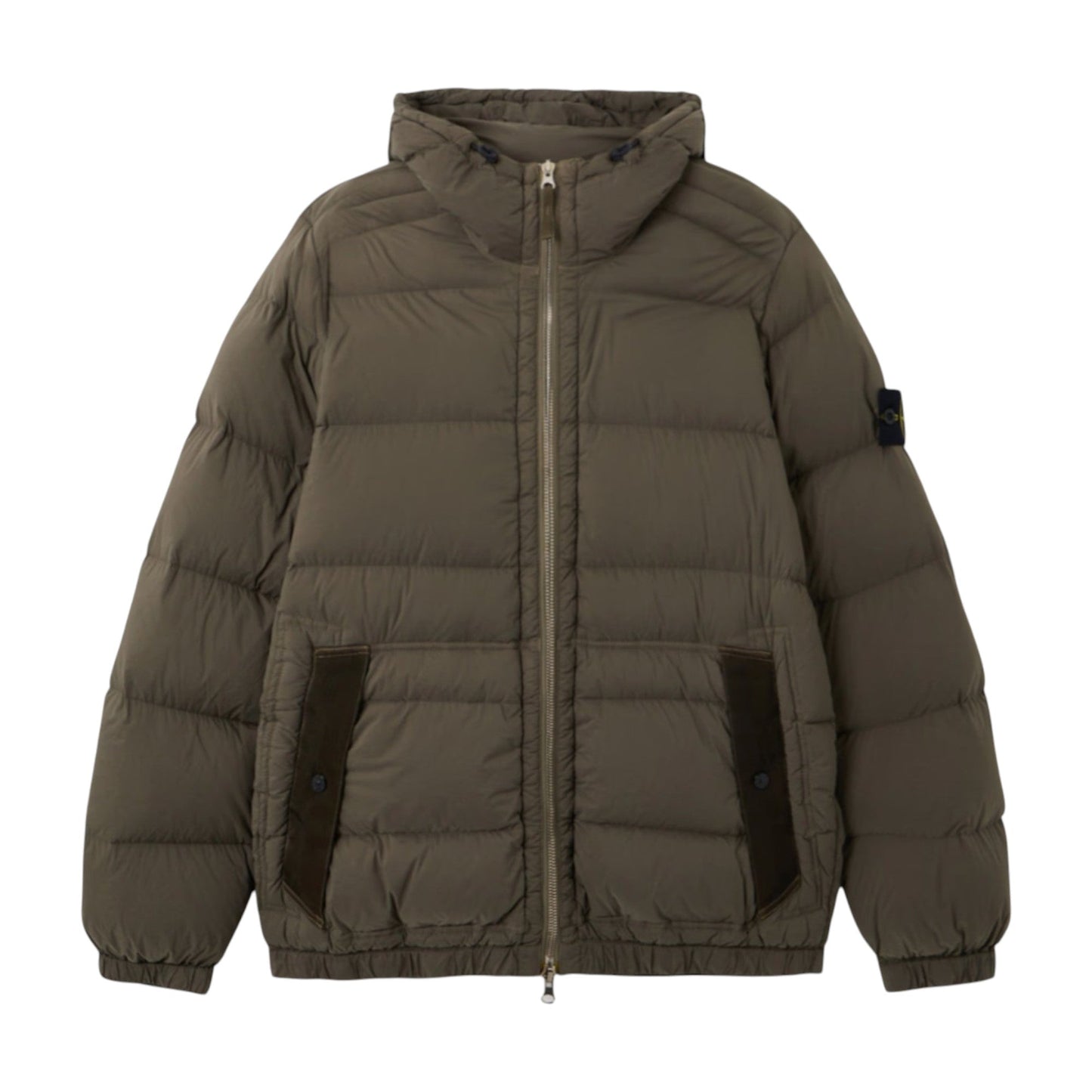 Stone Island Military Green Seamless Tunnel Nylon Down-TC Jacket
