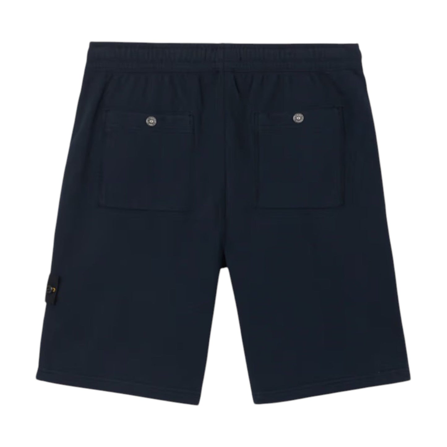 Stone Island Malfile Fleece 'Old' Bermuda Navy Shorts