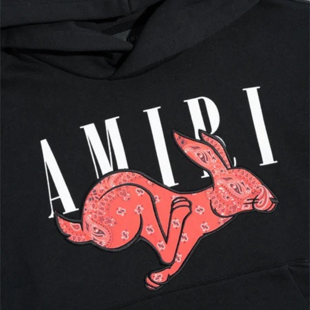 Amiri Black Hoodie - True Labels