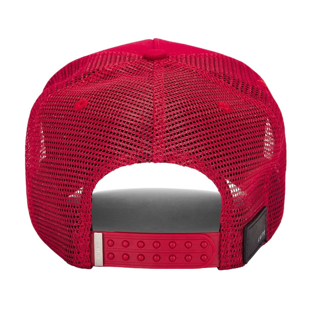 Amiri Red Trucker Hat - True Labels
