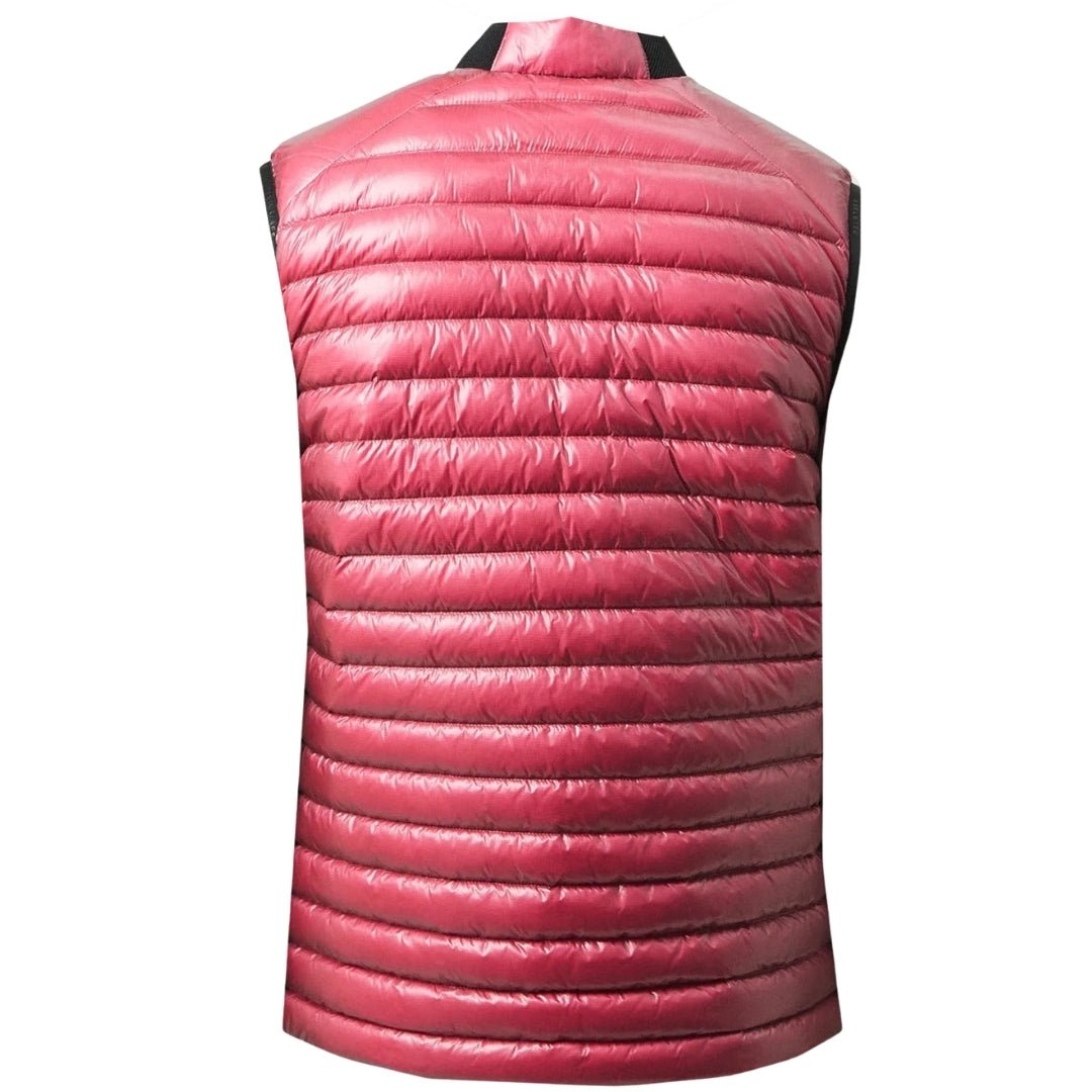Belstaff Airframe Neon Shiny Pink Gilet Down Filled Jacket - True Labels