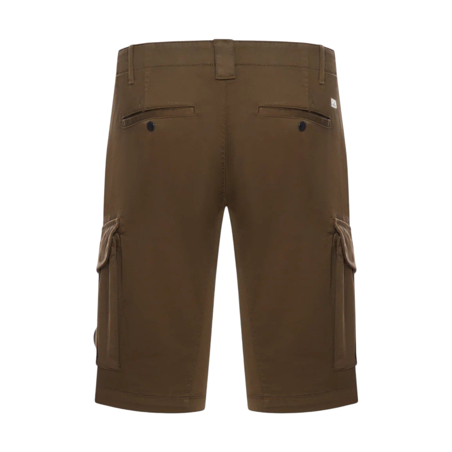 C.P. Company Sateen Stretch Ivy Green Cargo Pants - True Labels