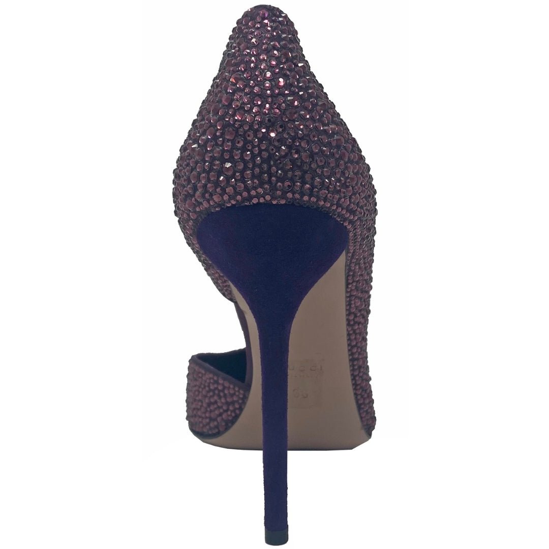 Gucci High Heels Dimante Detailing - True Labels