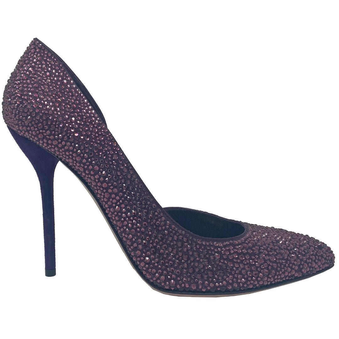 Gucci High Heels Dimante Detailing - True Labels