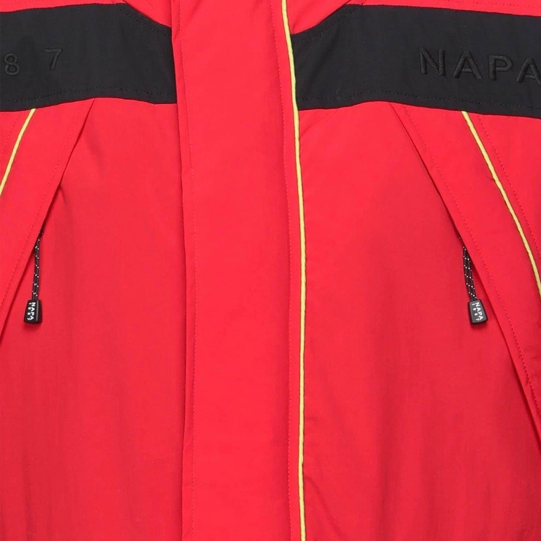 Napapijri Mens Red Jacket - True Labels