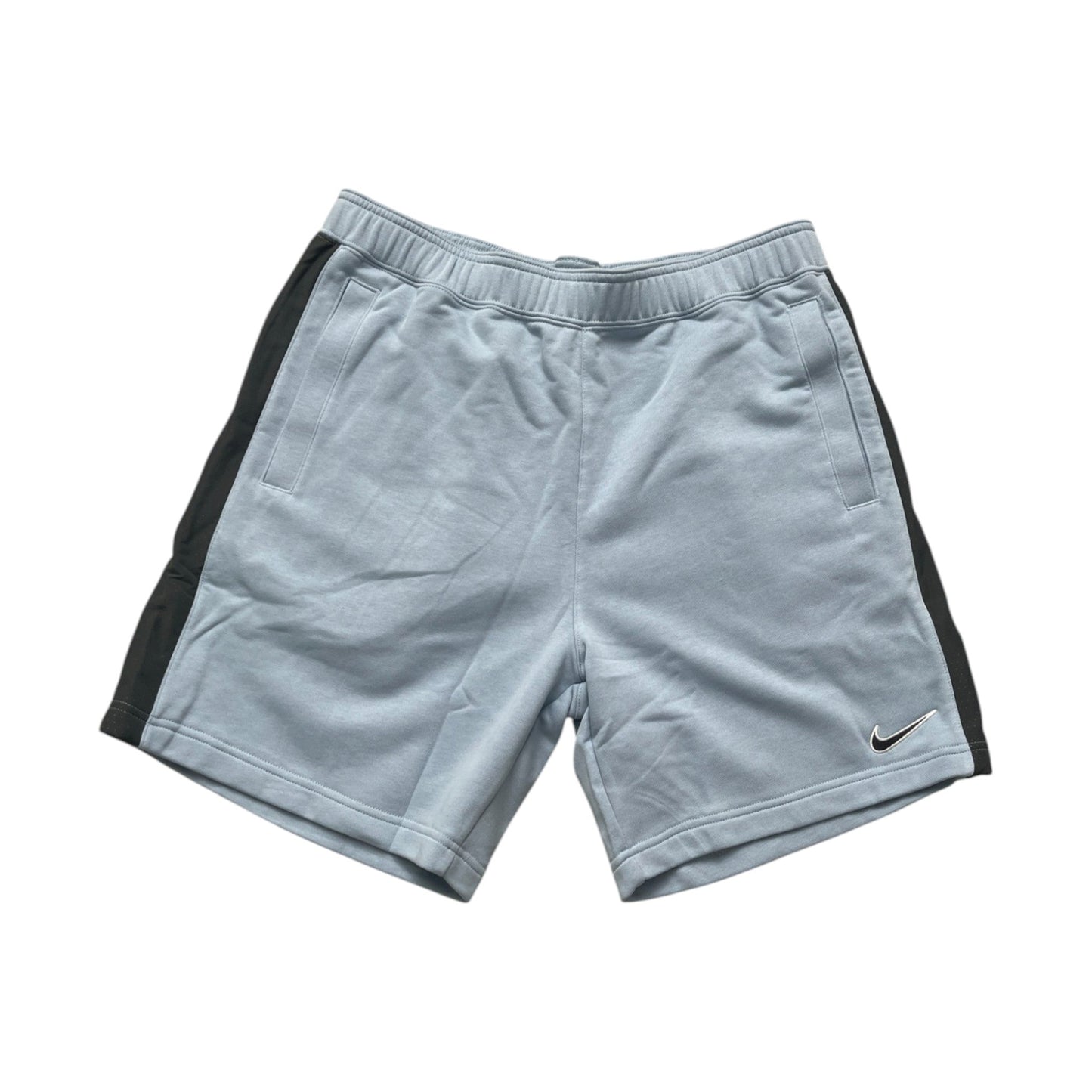 Nike Baby Blue With Accent Strip Shorts - True Labels