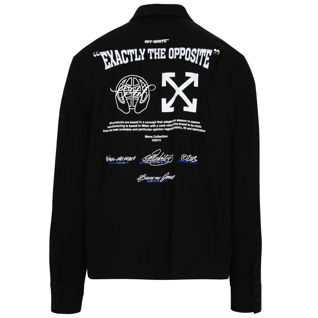 Off-White Mens Shirt Black