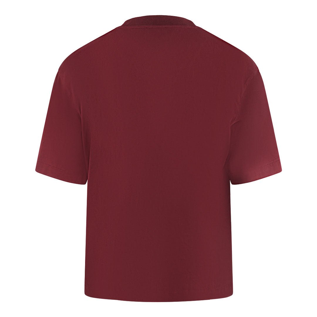 Off - White Skate Fit How Was Your Delivery Logo Dark Red T-Shirt - True Labels