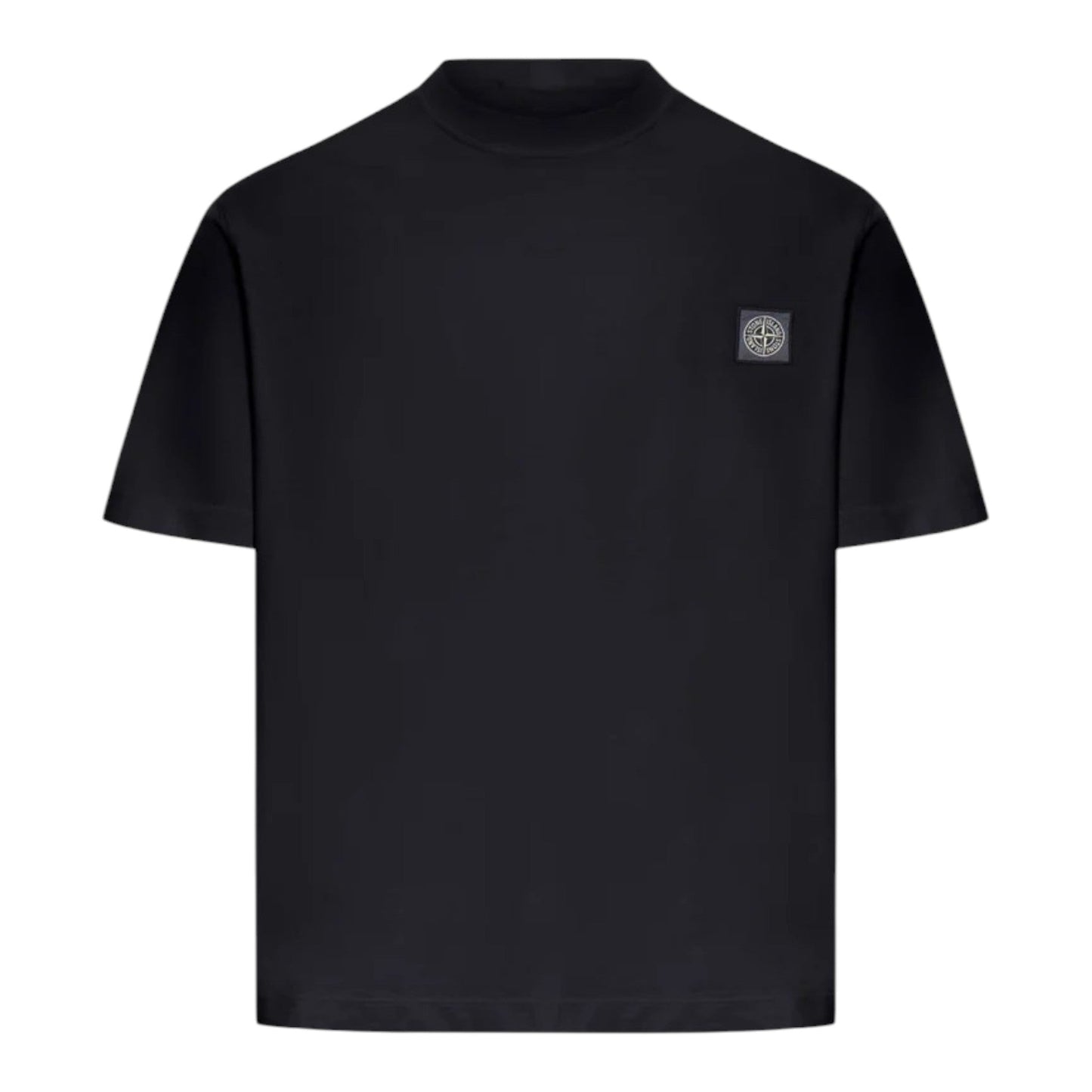 Stone Island Combed Organic Black T-shirt - True Labels