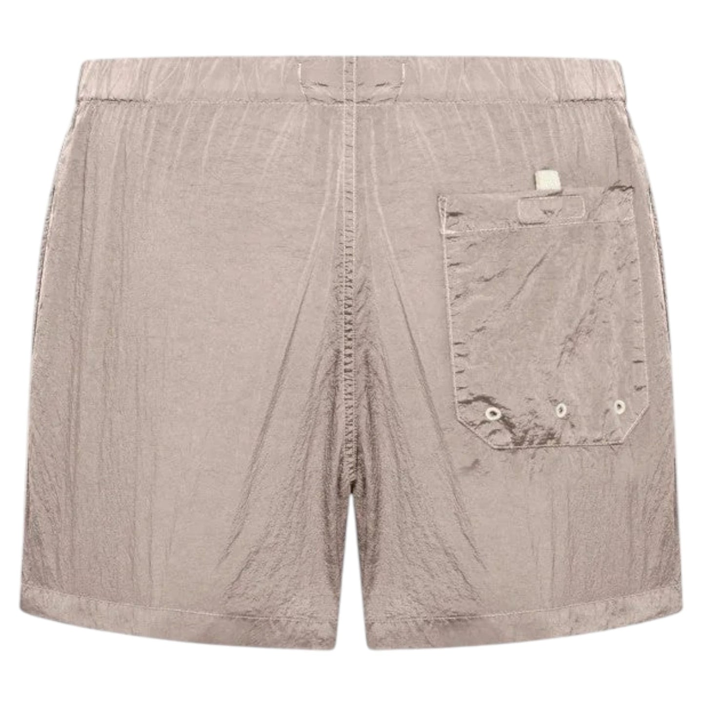 Stone Island Compass Patch Mid - Rise Rose Swim Shorts - True Labels