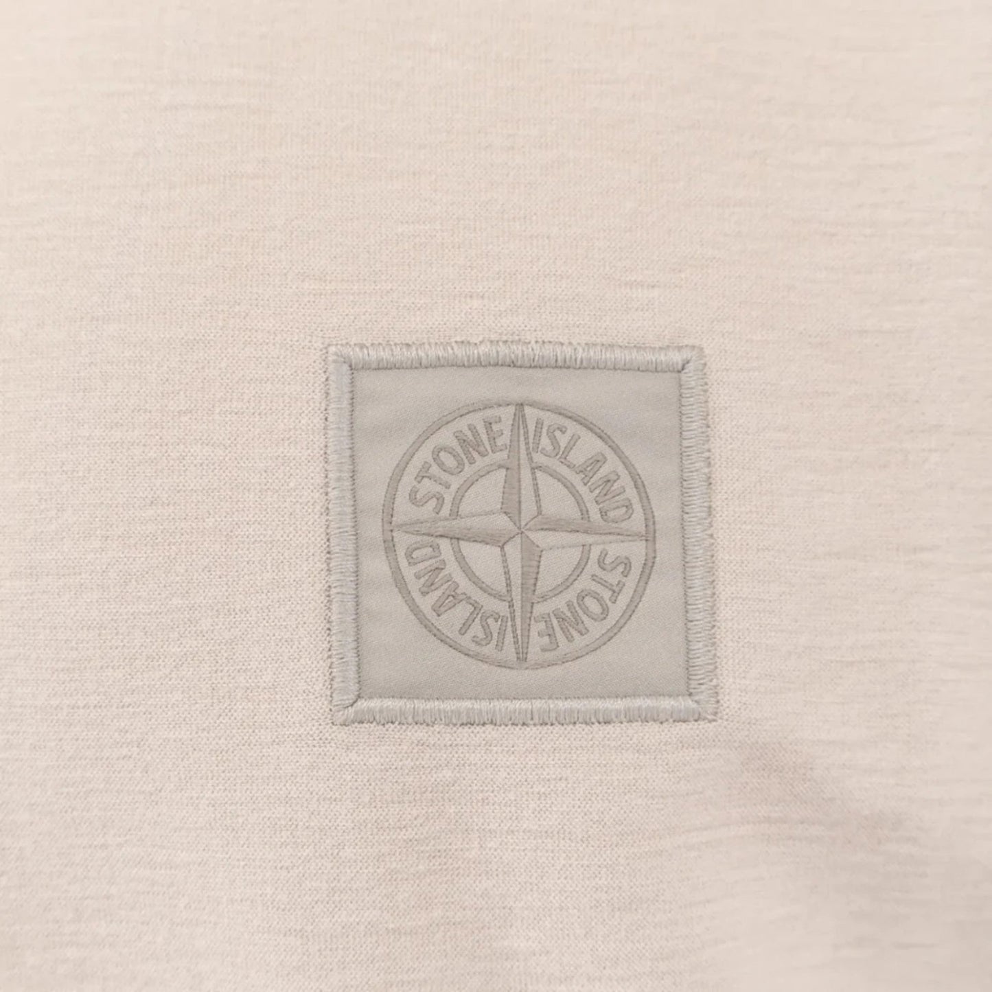 Stone Island Ghost Crewneck T-Shirt - Beige - True Labels