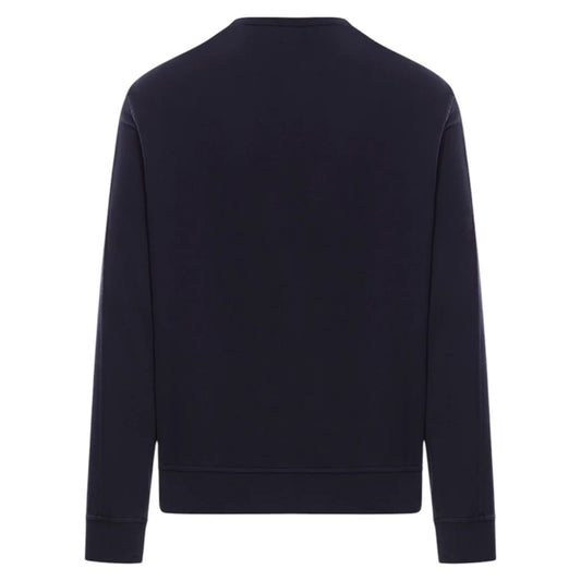 C.P. Company Diagonal Raised Light Fleece Navy Sweatshirt