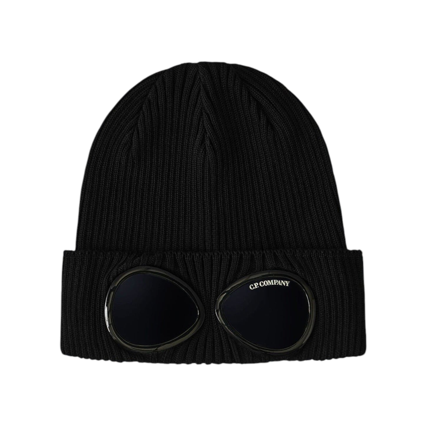 C.P. Company Navy Goggle Beanie