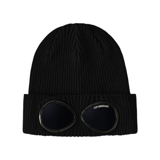 C.P. Company Navy Goggle Beanie