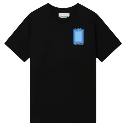Casablanca, Degrade Screen Design Black T-Shirt