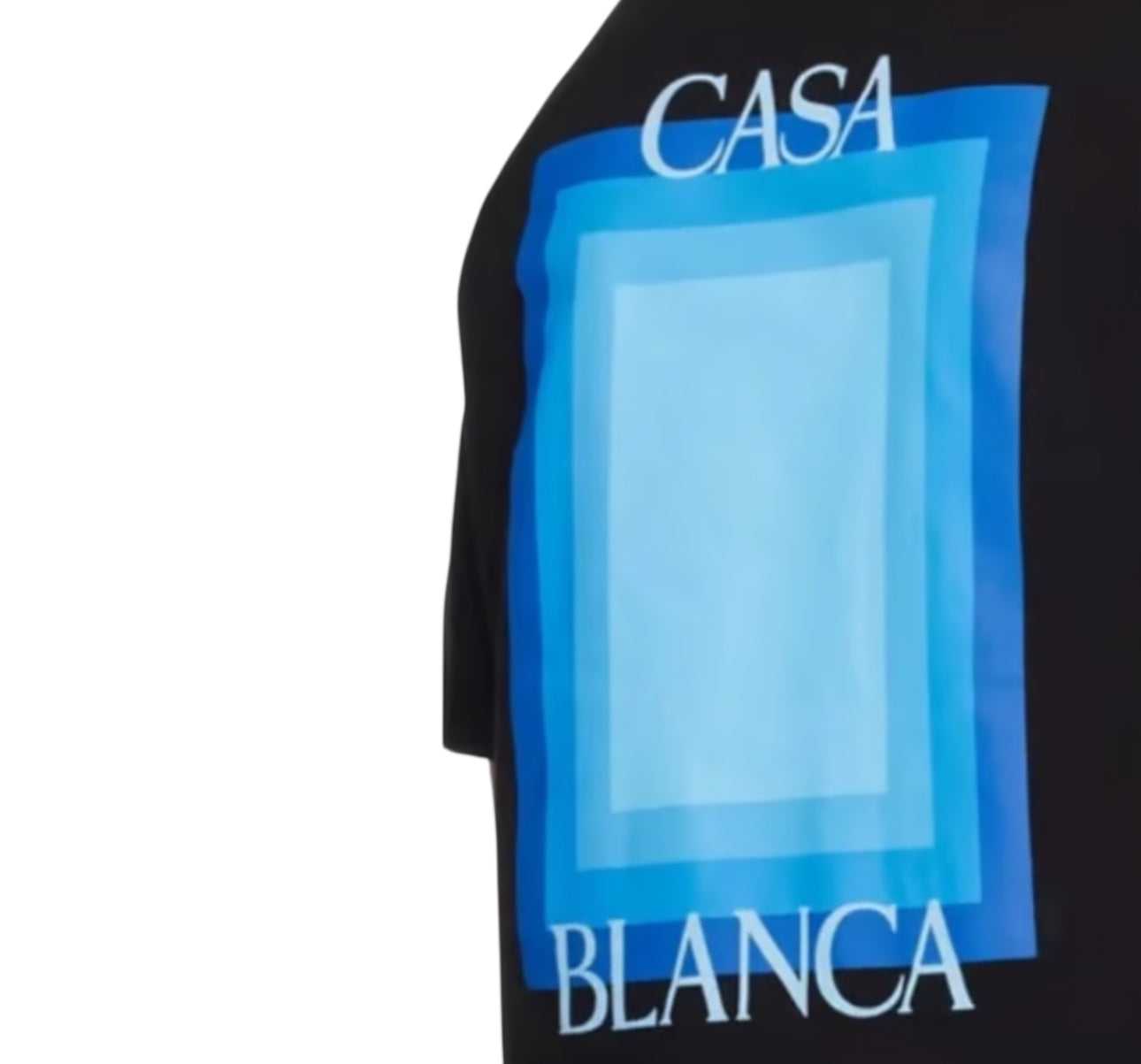 Casablanca, Degrade Screen Design Black T-Shirt