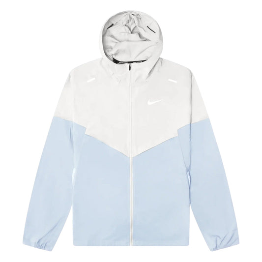 Nike Repel White and Blue Windrunner Jacket