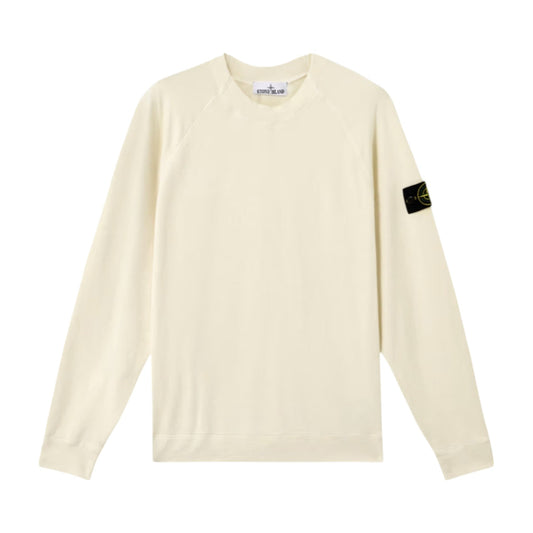 Stone Island Organic Cotton Beige Sweatshirt