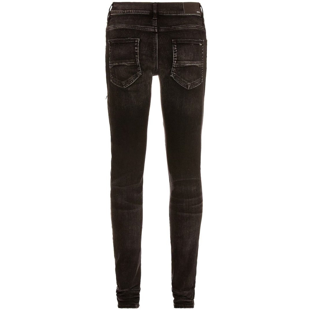 Amiri Brand Embossed Black Jeans - True Labels