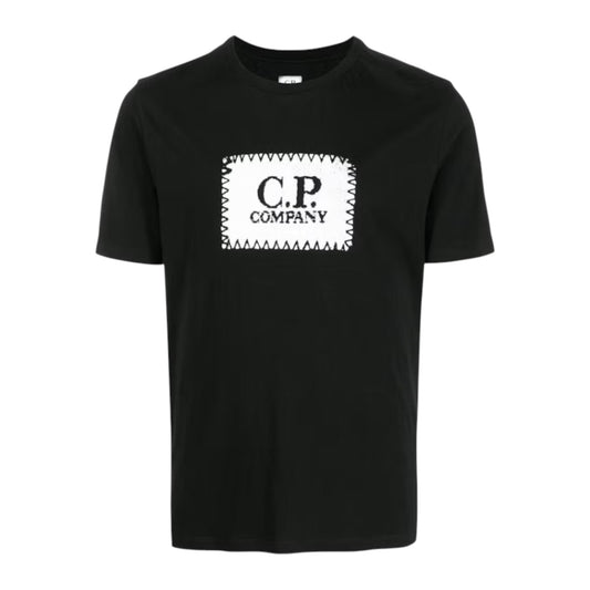 C.P. Company 30/1 Black T-shirt - True Labels