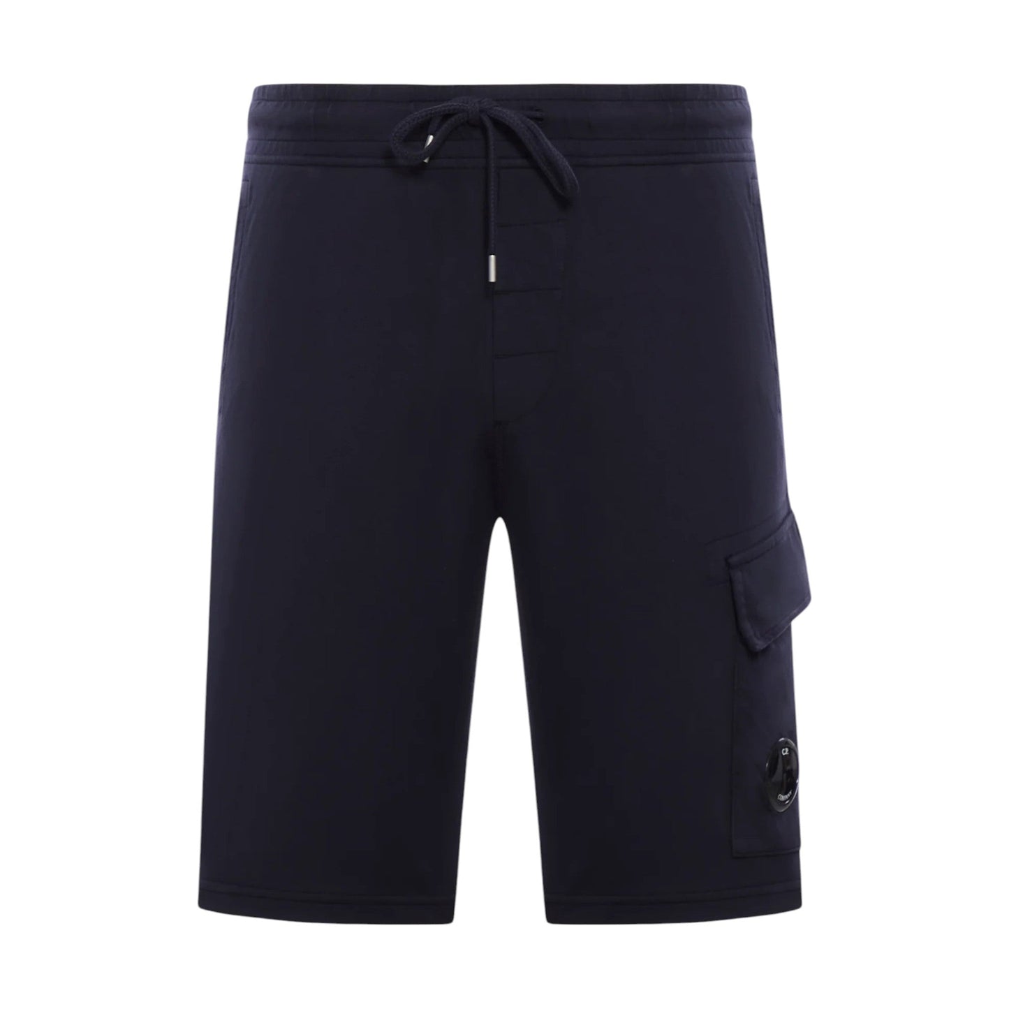 C.P. Company Cotton Lens Navy Shorts - True Labels