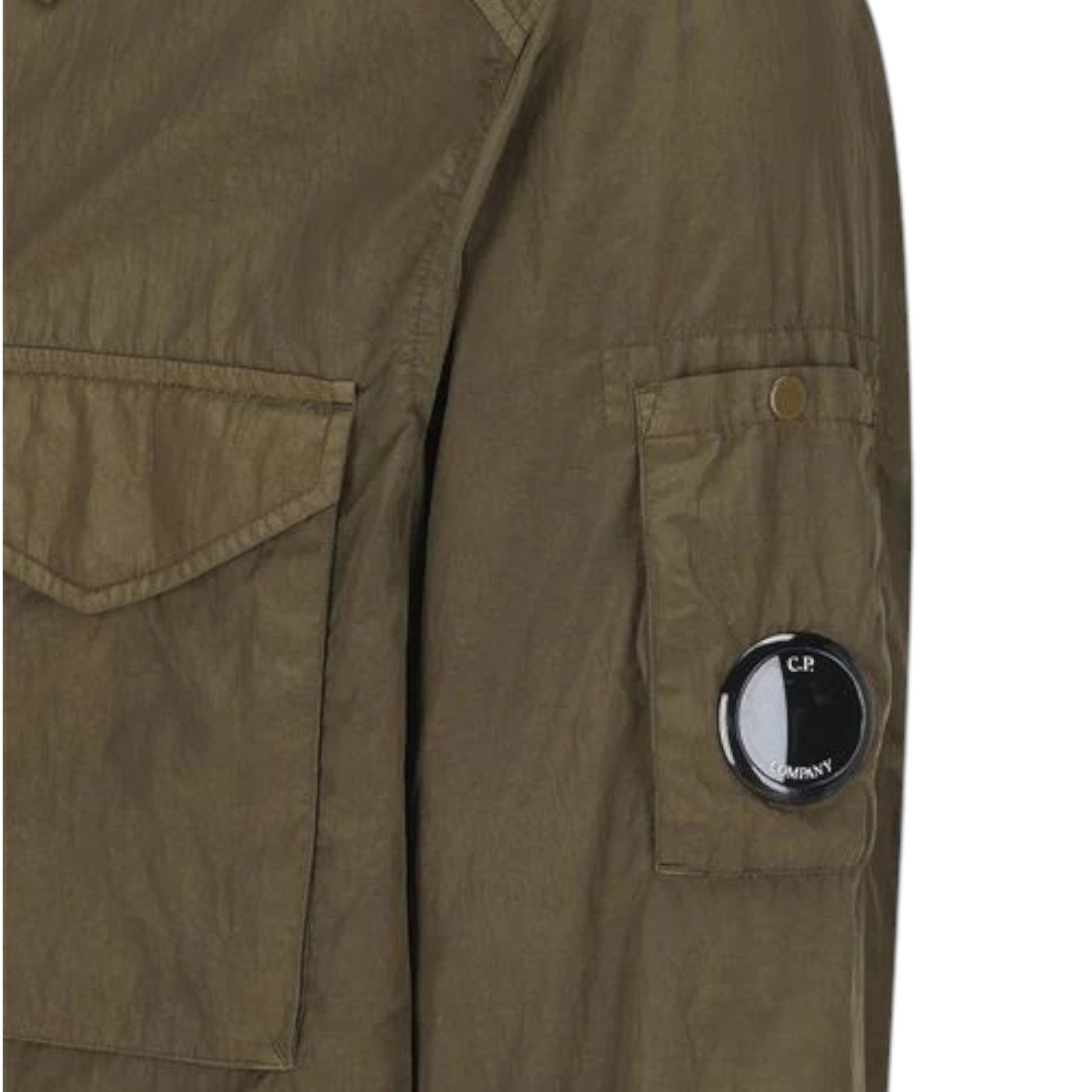 C.P. Company Dark Green Overshirt - True Labels