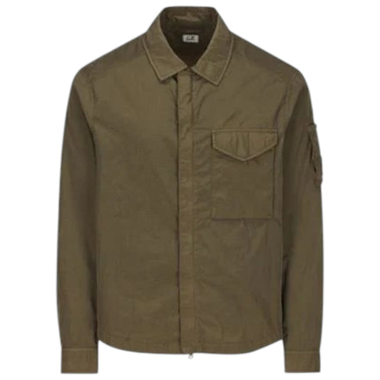 C.P. Company Dark Green Overshirt - True Labels