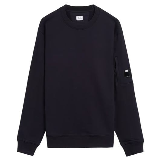 C.P. Company Diagonal Raised Navy Sweatshirt - True Labels