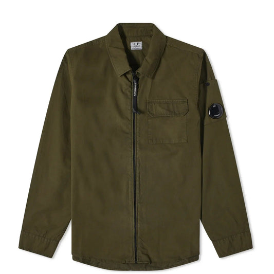 C.P. Company Ivy Green Lens Overshirt - True Labels