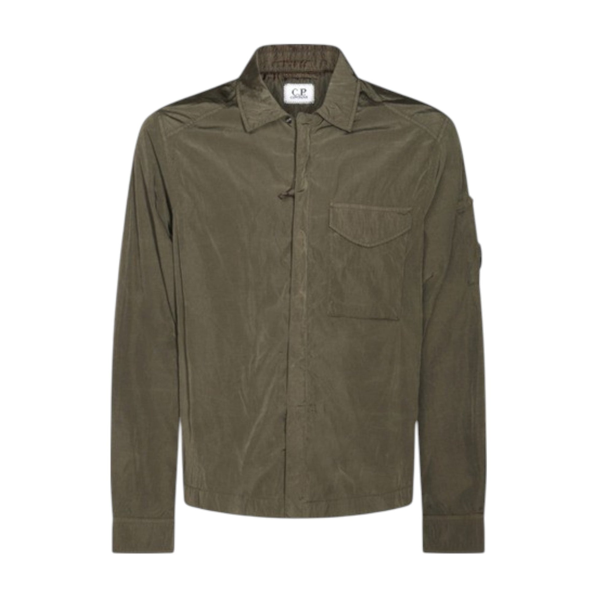 C.P. Company Ivy Green Lens Overshirt - True Labels