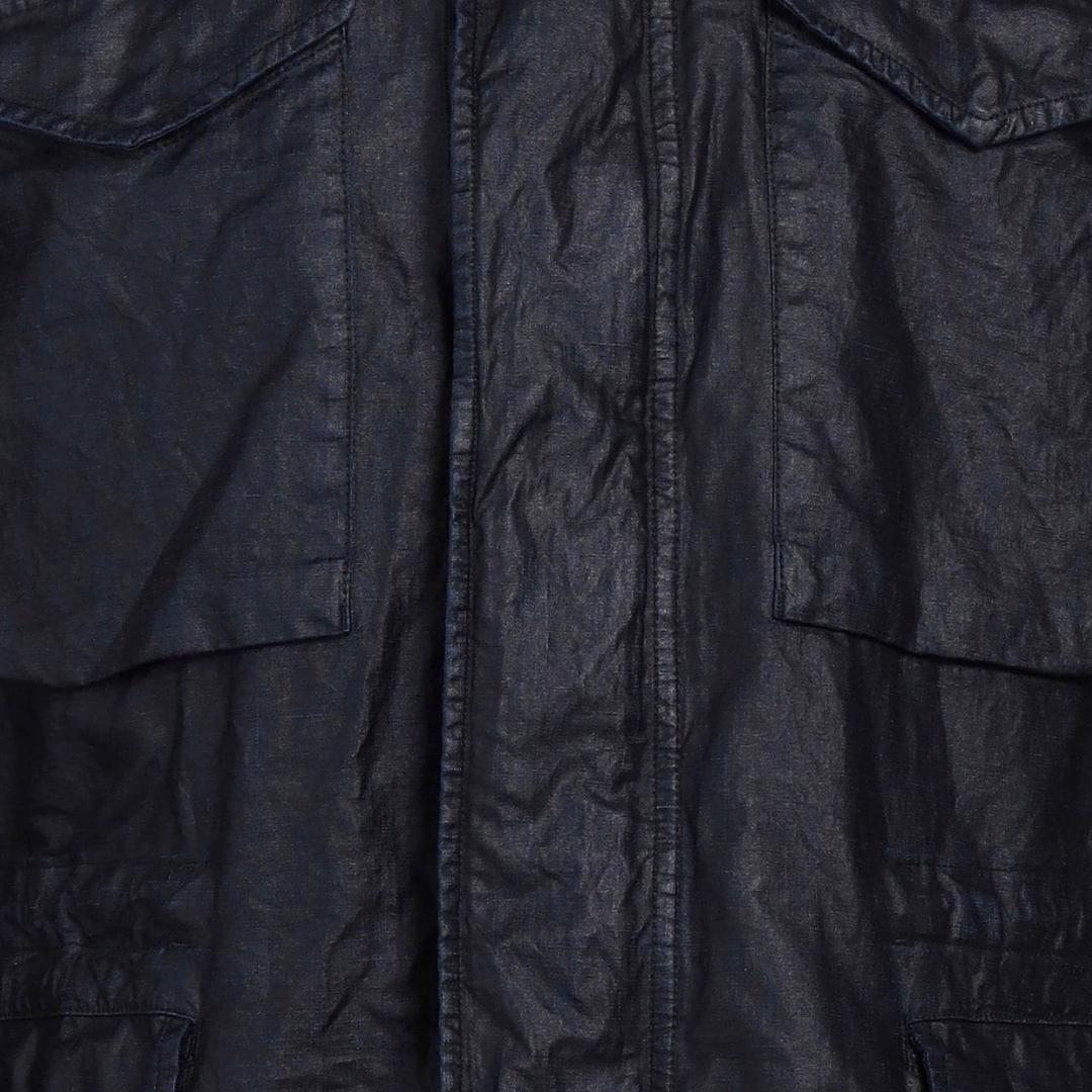 C.P. Company Lino Wax Medium Navy Blue Jacket - True Labels