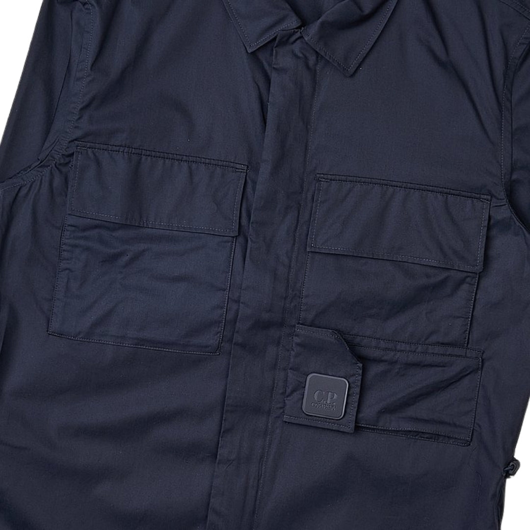 C.P. Company Metropolitan Overshirt Blue - True Labels