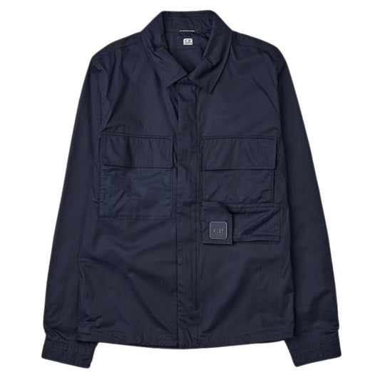 C.P. Company Metropolitan Overshirt Blue - True Labels