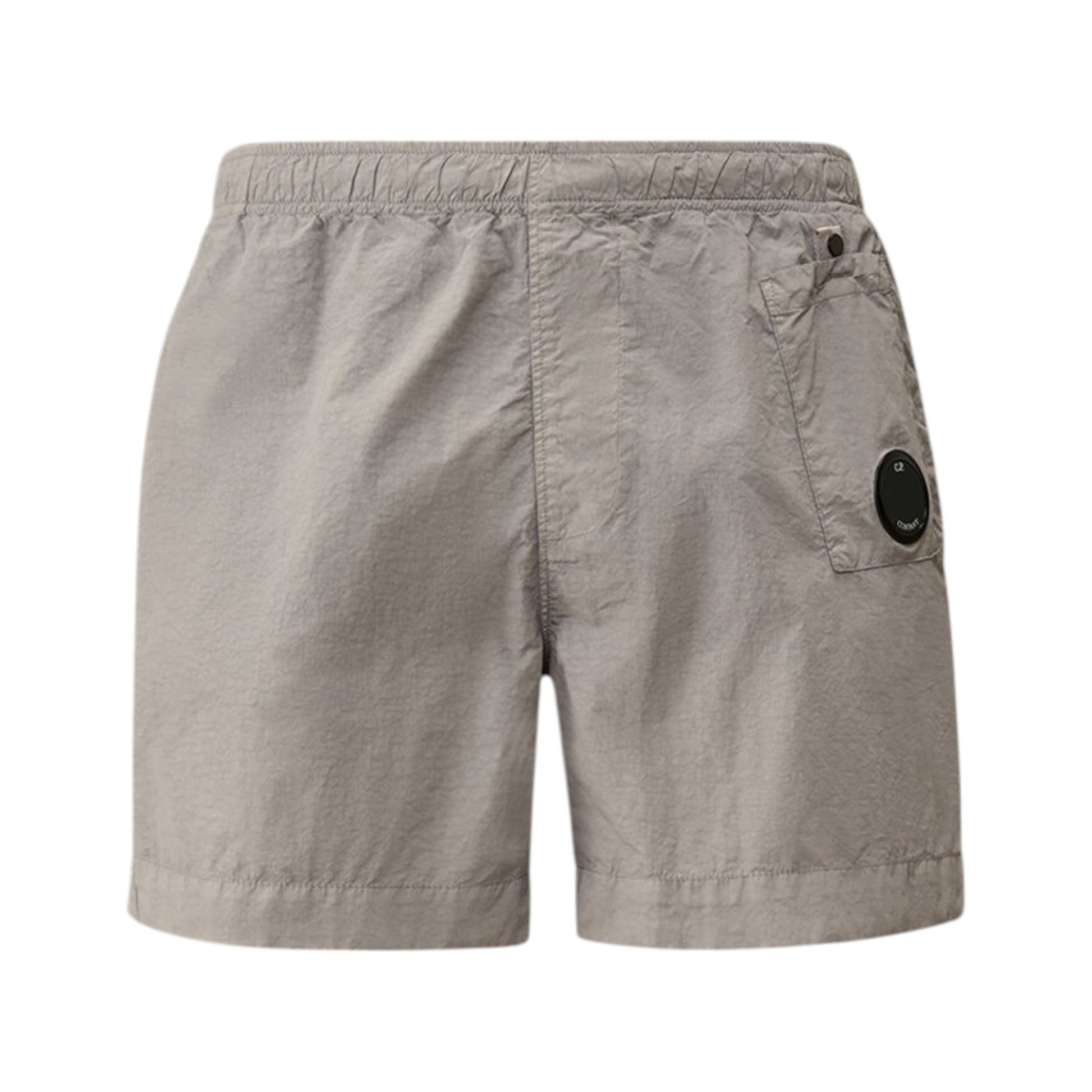 C.P. Company Nylon Grey Lens Shorts