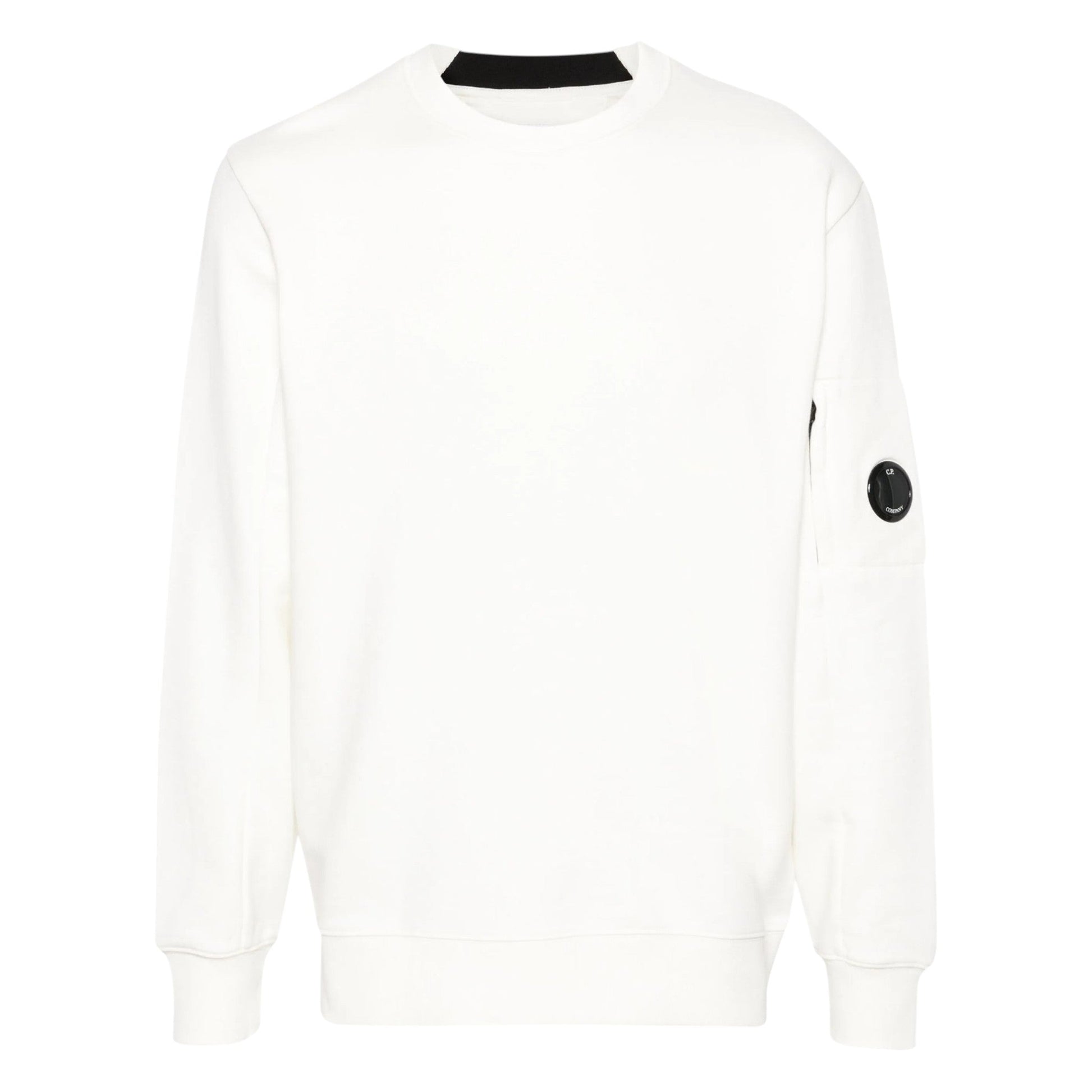C.P. Company White Lens Sweatshirt - True Labels