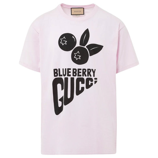 Gucci Blueberry T-Shirt Pink - True Labels