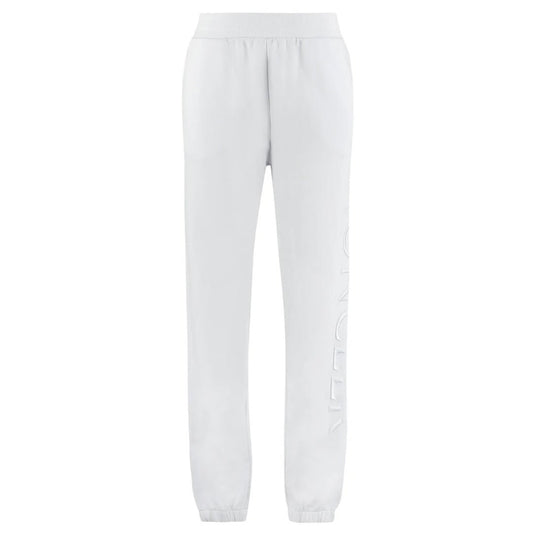 Moncler Detailed Logo White Sweatpants - True Labels