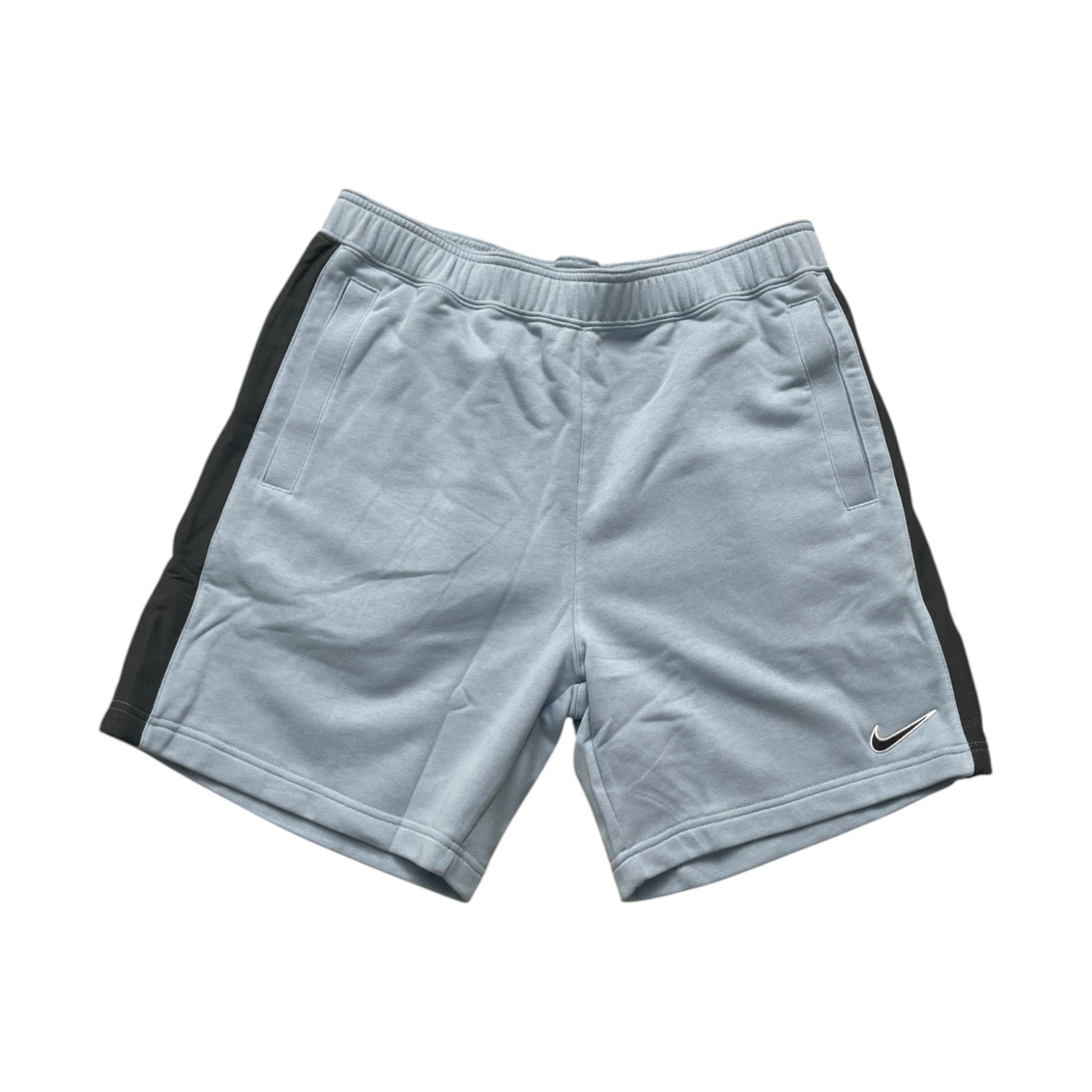 Nike Baby Blue With Accent Strip Shorts - True Labels