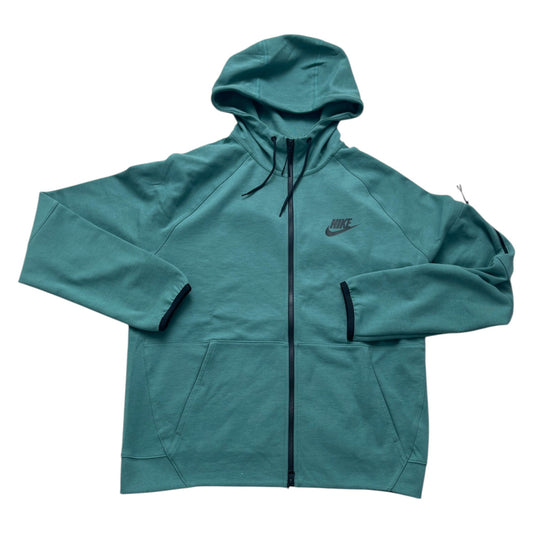 Nike Tech Essentials Green Zip Up Jacket - True Labels