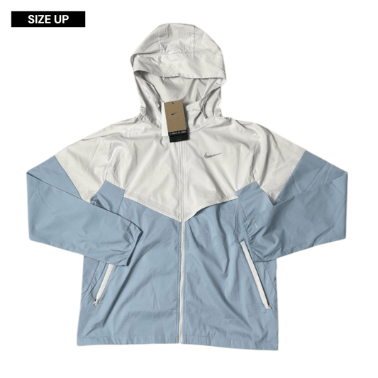 Nike Windbreaker Blue and White Jacket - True Labels