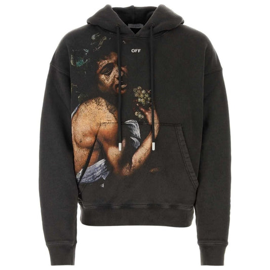 Off - White Bacchus Black Skate Hoodie - True Labels