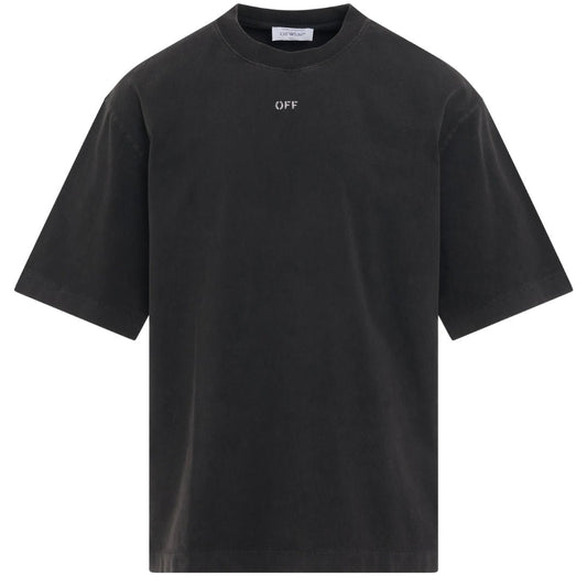Off - White Bacchus Skate Fit Black T-Shirt - True Labels