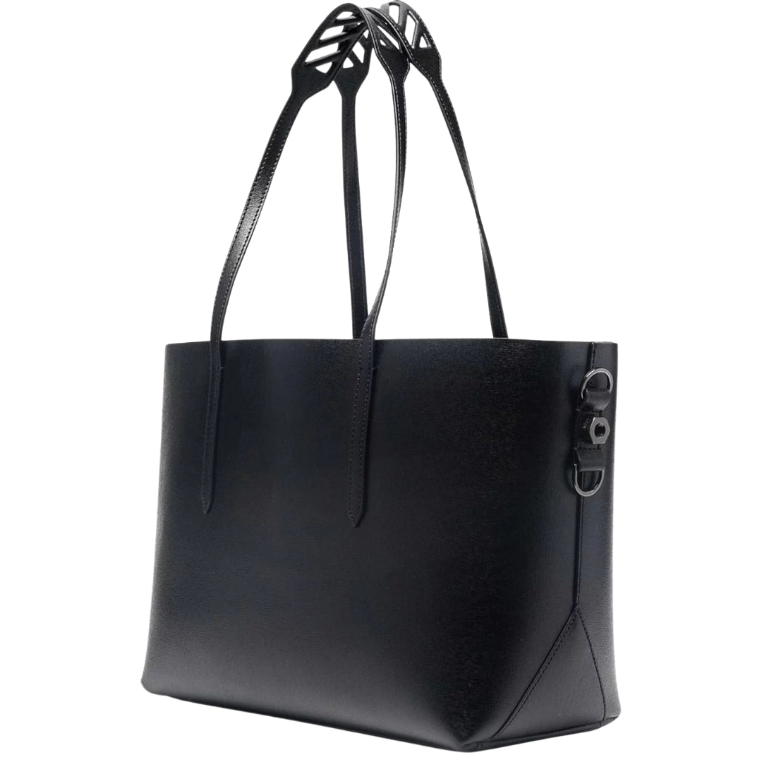 Off - White Binder Black Tote Bag - True Labels