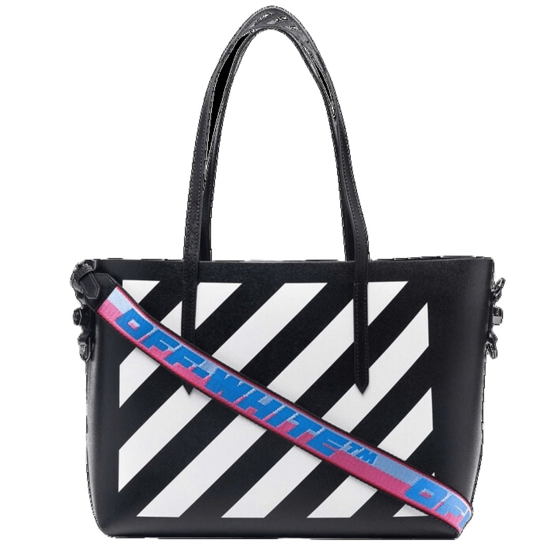 Off - White Binder Black Tote Bag - True Labels