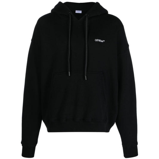 Off - White Black Skater Hoodie - True Labels