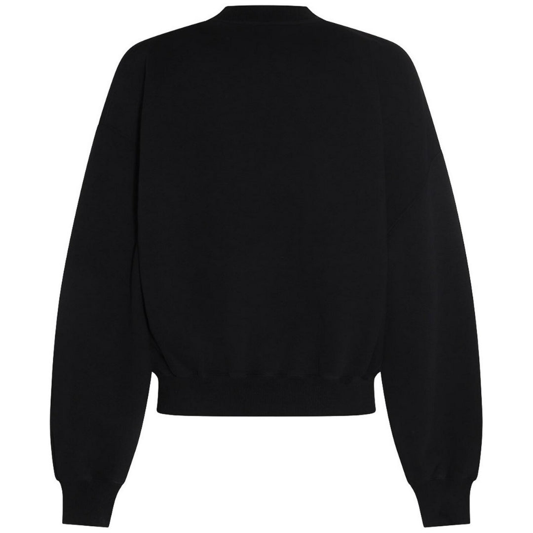 Off - White Blurr Book Over Black Oversized Sweatshirt - True Labels