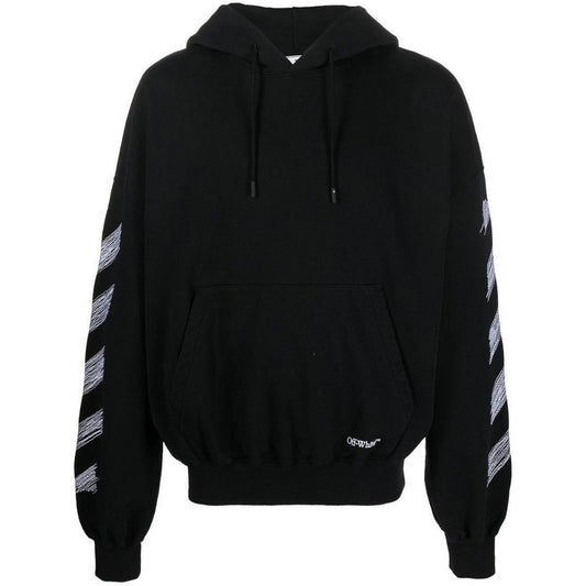 Off - White Diag Logo black Hoodie - True Labels