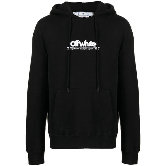Off White Mens Hoodie Black - True Labels