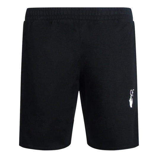 Off-White Caravaggio Arrow Black Sweat Shorts XS